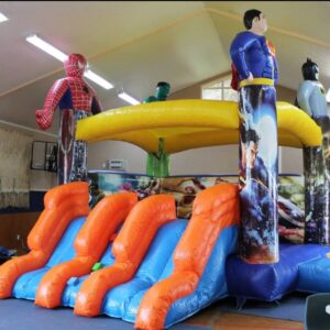 Superheroes Bouncy Castle