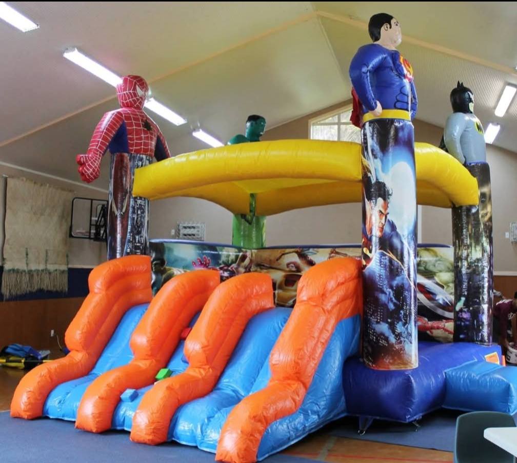 Superheroes Bouncy Castle